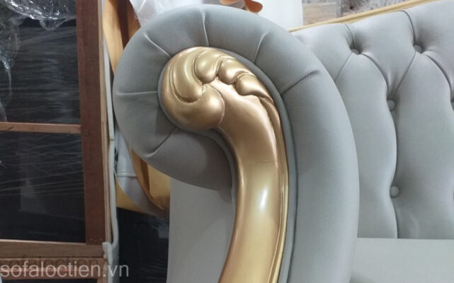 ghế sofa tân cổ điển gia công sản xuất tại xưởng sofa Lộc Tiến