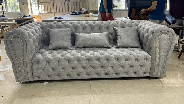 ảnh ghế sofa văng hiện đại sản xuất tại xưởng Sofa Lộc Tiến