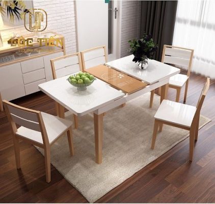 Mẫu bộ bàn ăn 6 ghế