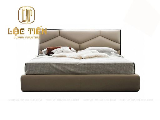 mẫu giường ngủ bọc da