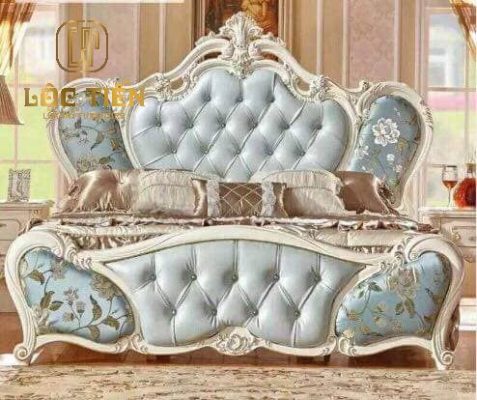 mẫu giường ngủ tân cổ điển