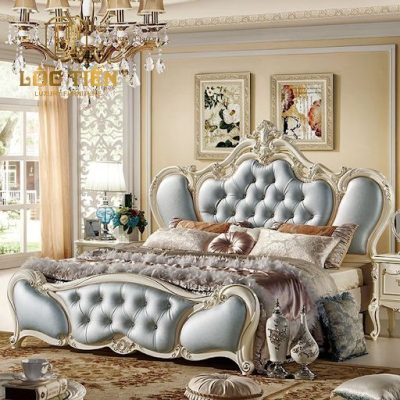 mẫu giường ngủ tân cổ điển